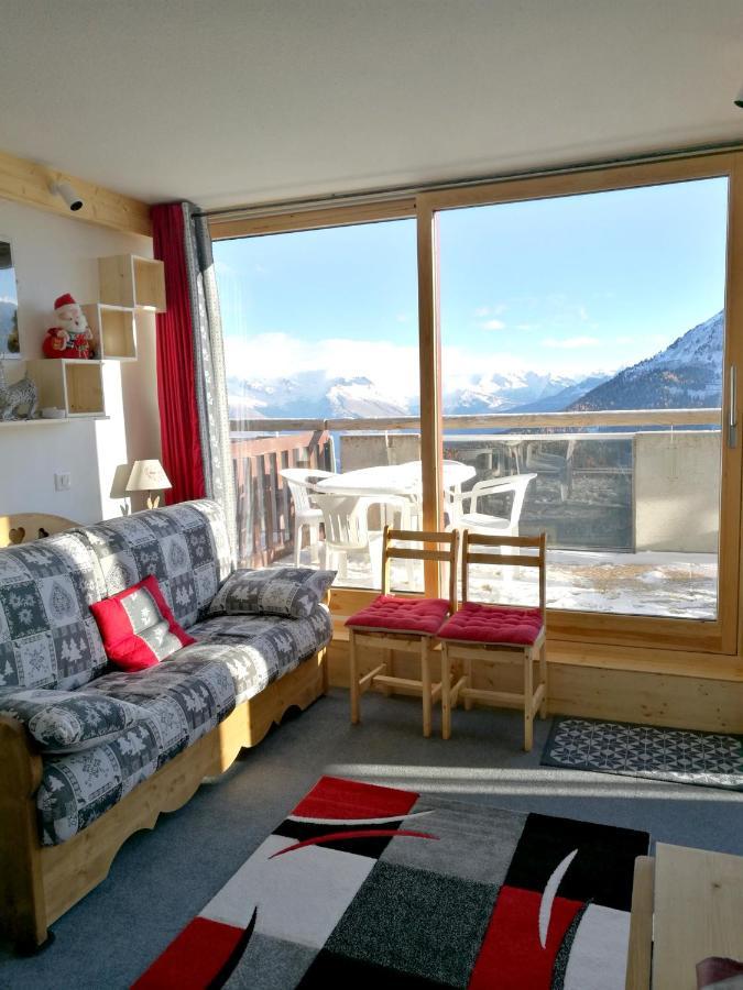 Appartement D'Une Chambre A La Plagne Aime 2000 A 10 M Des Pistes Avec Vue Sur La Ville Et Terrasse Amenagee Macot-la-Plagne Bagian luar foto