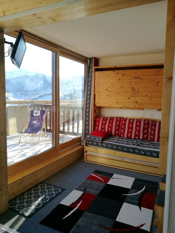 Appartement D'Une Chambre A La Plagne Aime 2000 A 10 M Des Pistes Avec Vue Sur La Ville Et Terrasse Amenagee Macot-la-Plagne Bagian luar foto