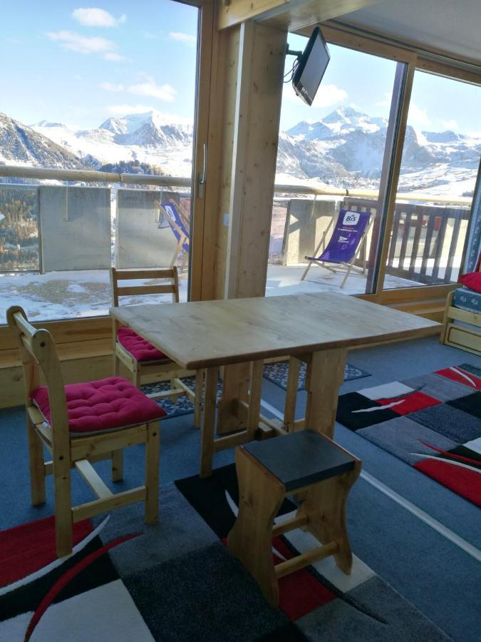 Appartement D'Une Chambre A La Plagne Aime 2000 A 10 M Des Pistes Avec Vue Sur La Ville Et Terrasse Amenagee Macot-la-Plagne Bagian luar foto