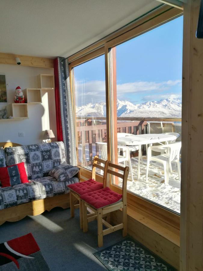 Appartement D'Une Chambre A La Plagne Aime 2000 A 10 M Des Pistes Avec Vue Sur La Ville Et Terrasse Amenagee Macot-la-Plagne Bagian luar foto