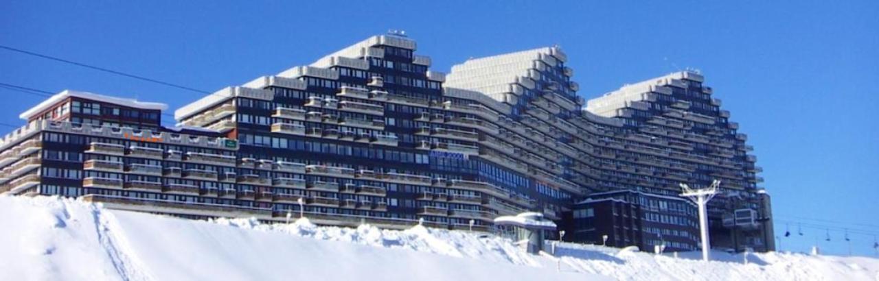 Appartement D'Une Chambre A La Plagne Aime 2000 A 10 M Des Pistes Avec Vue Sur La Ville Et Terrasse Amenagee Macot-la-Plagne Bagian luar foto